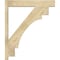 Ekena Millwork Merced Block Rough Sawn Outlooker, Douglas Fir, 6"W x 32"D x 38"H OUT06X32X38MRC05RDF - alternate 2